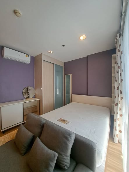 bedroom of IDEO Ratchada-Huai Khwang