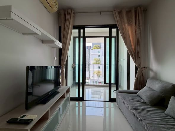 bedroom and living room and room interior of IDEO Ratchada-Huai Khwang