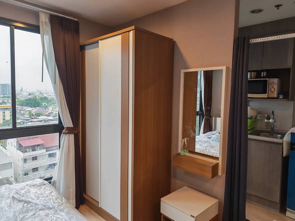 bedroom of Ideo Sathon-Tha Phra