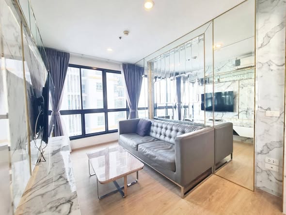 living room and room interior of Ideo Sathon-Tha Phra
