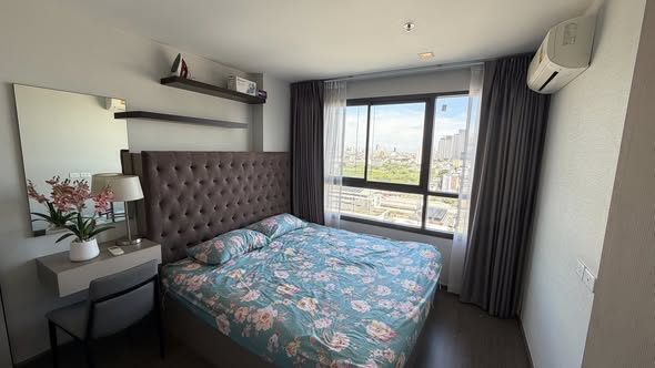 bedroom of Ideo Sukhumvit 93