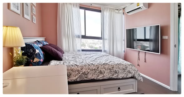 bedroom of Ideo Sukhumvit 93