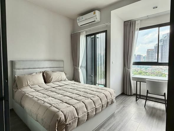 bedroom of IDEO Sukhumvit Rama 4 ไอดีโอ สุขุมวิท-พระราม 4