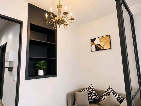 living room and room interior of IDEO Sukhumvit Rama 4 ไอดีโอ สุขุมวิท-พระราม 4