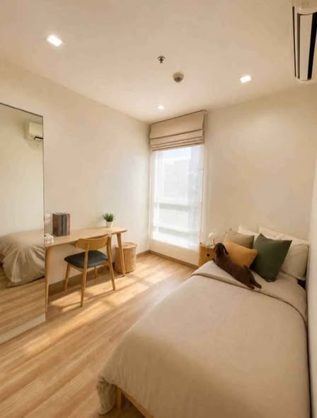 bedroom and room interior of Ideo Verve Ratchaprarop