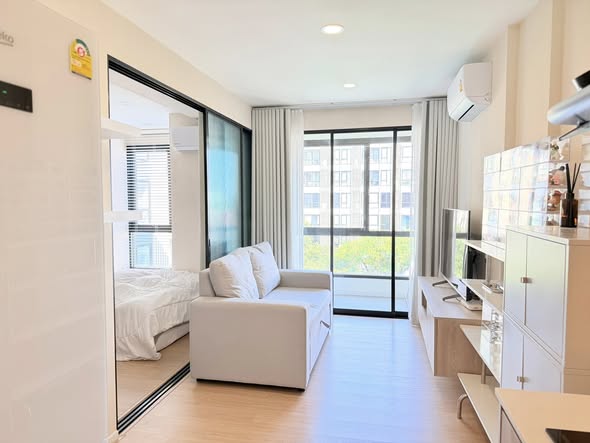 bedroom of IKON SUKHUMVIT 77 CONDOMINIUM