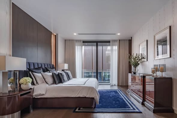 bedroom of Issara Residence Rama 9 (อิสสระ เรสซิเดนซ์ พระราม 9)