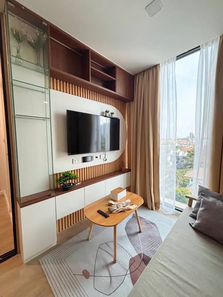 bedroom and living room and room interior of Ivory Ratchada 32