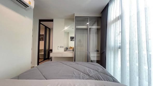 bedroom and room interior of Ivory Ratchada 32