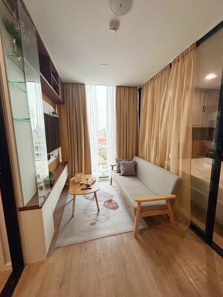 living room and bedroom and room interior of Ivory Ratchada 32