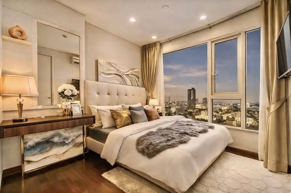 bedroom of IVY THONGLOR