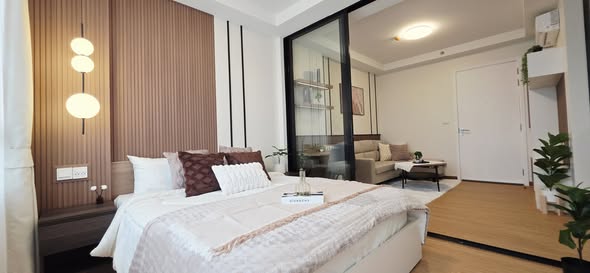 bedroom of J Condo Satorn-Kallaprapruk
