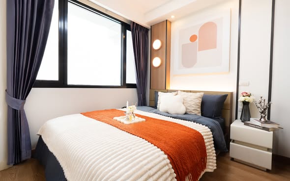 bedroom of JRY Rama 9 Condominium