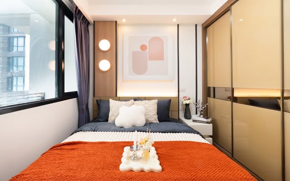 bedroom of JRY Rama 9 Condominium