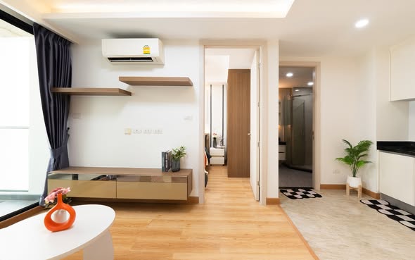 living room of JRY Rama 9 Condominium