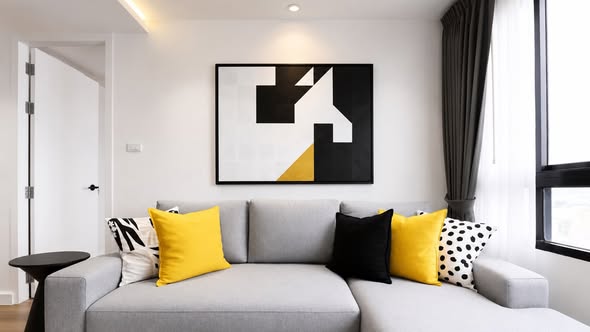 living room of J.W. City Condo
