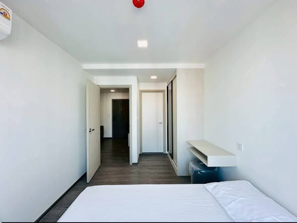bedroom of Kave Wonderland Sales Gallery