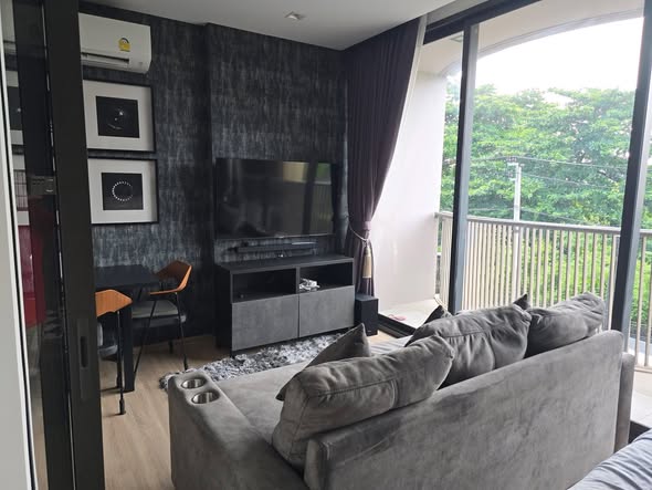 bedroom and living room of Kawa Haus