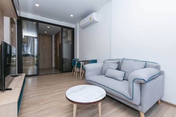 bedroom and living room and room interior of Kawa Haus