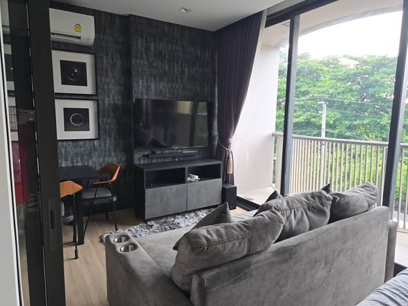 living room and bedroom of Kawa Haus