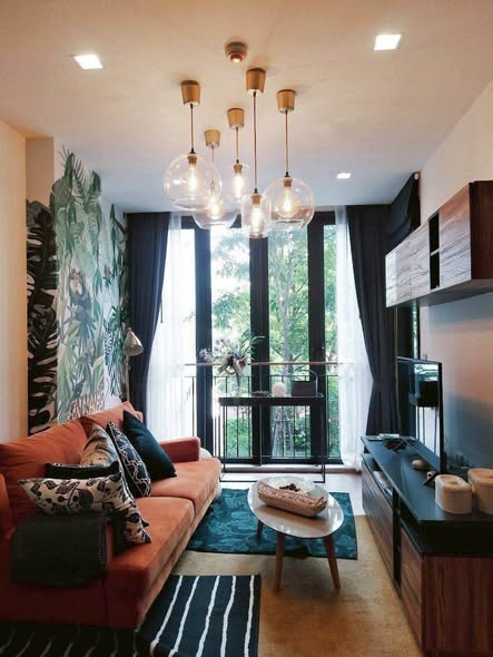 living room and bedroom of Kawa Haus