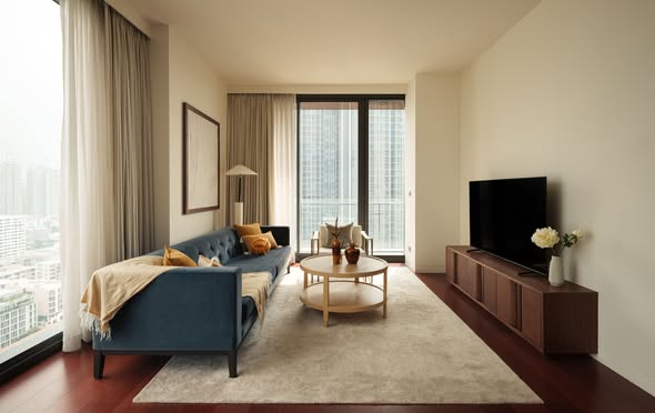 living room of KHUN by YOO