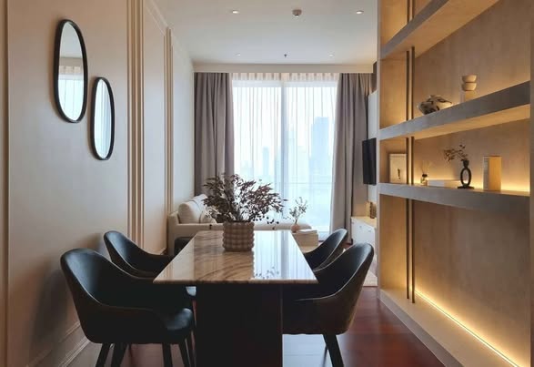living room and room interior of KHUN by YOO
