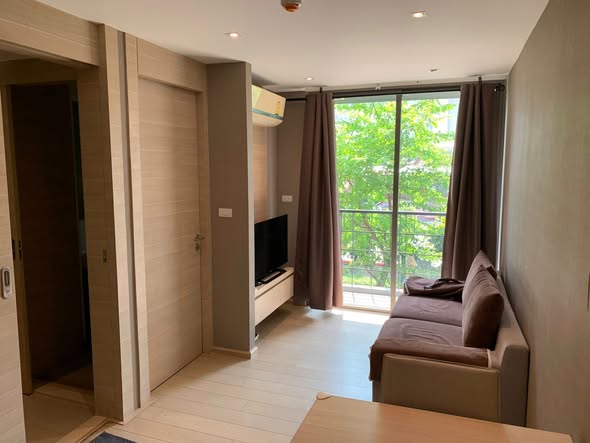 bedroom and living room and room interior of Klass Silom Condo