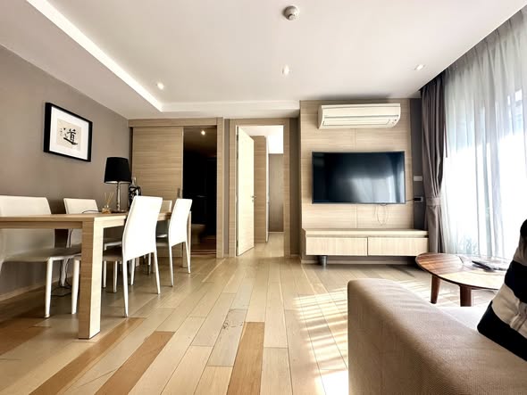 bedroom and living room and room interior of Klass Silom Condo