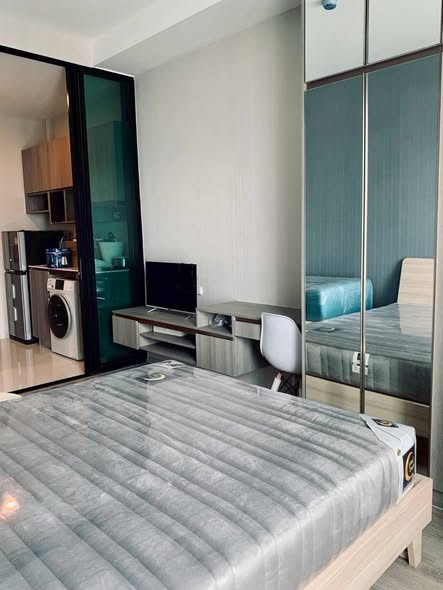 bedroom and room interior of KnightsBridge Collage – Ramkhamhaeng