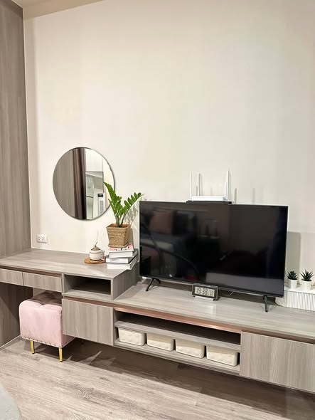 living room and room interior of KnightsBridge Collage – Ramkhamhaeng