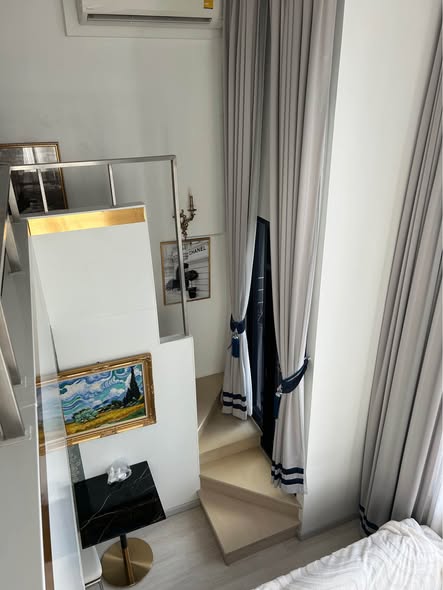 bedroom and bathroom of KnightsBridge Prime Sathon