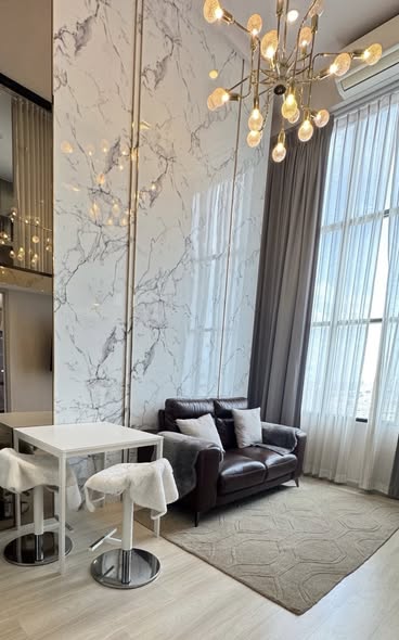 living room of KnightsBridge Prime Sathon