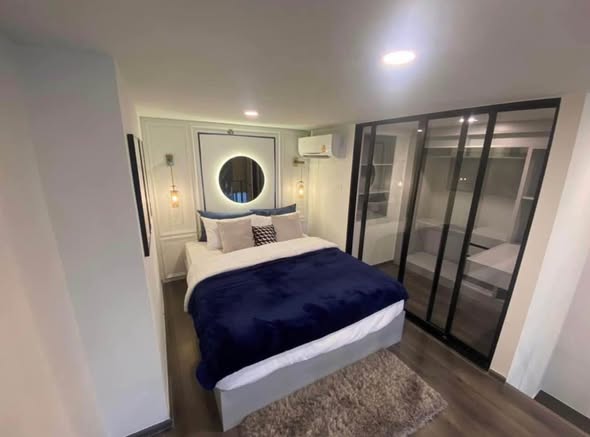 bedroom and room interior of KnightsBridge Space Rama9