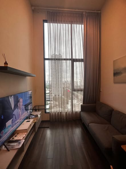 living room and room interior of KnightsBridge Space Rama9