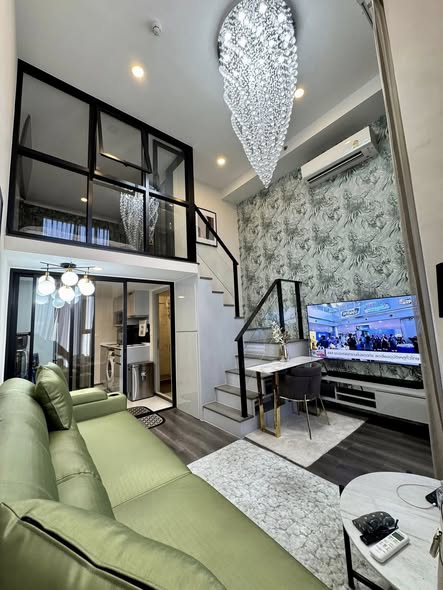 living room of KnightsBridge Space Ratchayothin