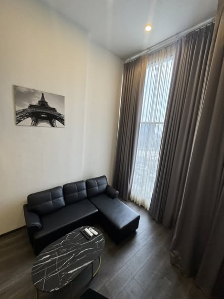 living room and bedroom of KnightsBridge Space Ratchayothin