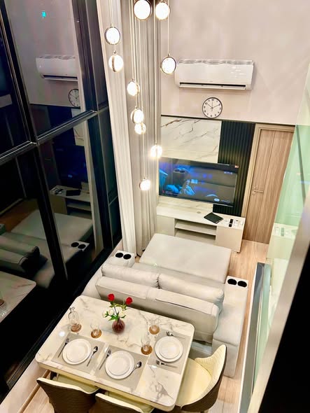 bathroom of KnightsBridge Space Sukhumvit-Rama 4