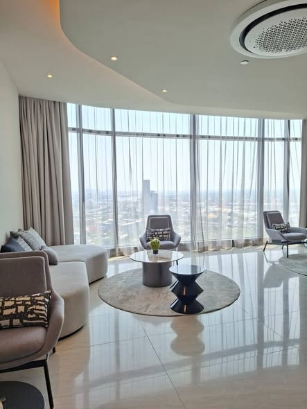 living room of KnightsBridge Space Sukhumvit-Rama 4