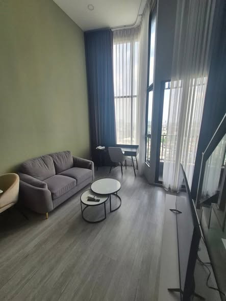 living room of KnightsBridge Space Sukhumvit-Rama 4