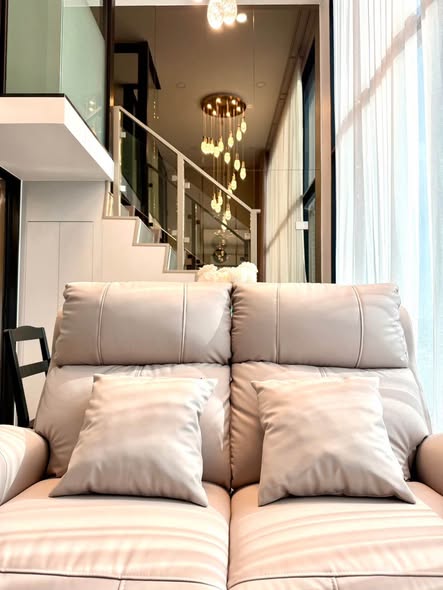 living room of KnightsBridge Space Sukhumvit-Rama 4