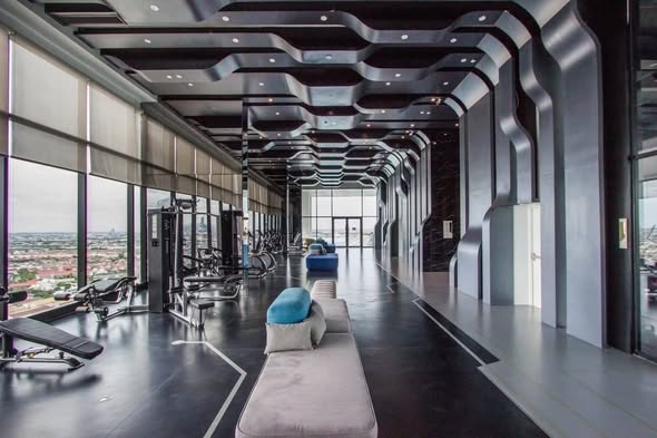 living room and room interior of Knightsbridge Sukhumvit-Thepharak