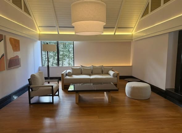 living room and room interior of Langsuan Ville