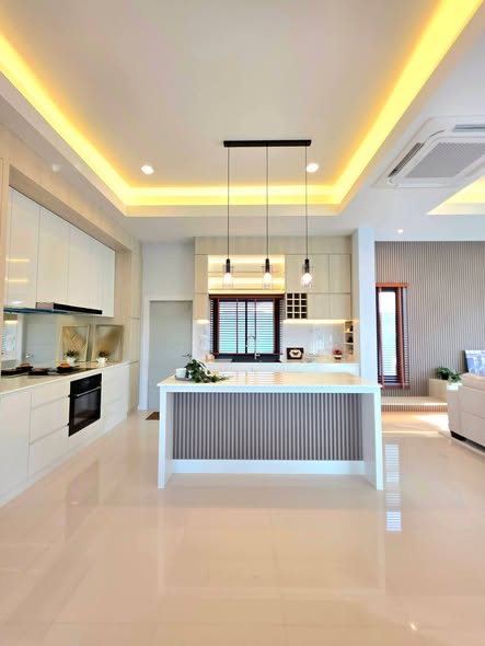 kitchen of Level FIVE Pool Villa – บ้านพักเลเวลไฟว์พูลวิลล่า
