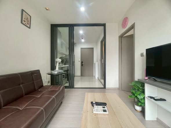 living room and bedroom and room interior of Life Asoke Hype