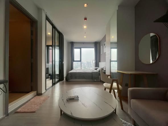 living room and room interior of Life Asoke Hype