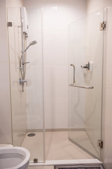 room interior and bathroom of Life Asoke Hype