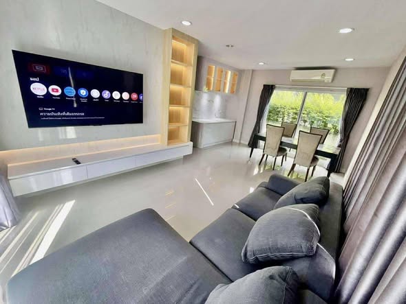 living room of Life Bangkok Boulevard at Rangsit.