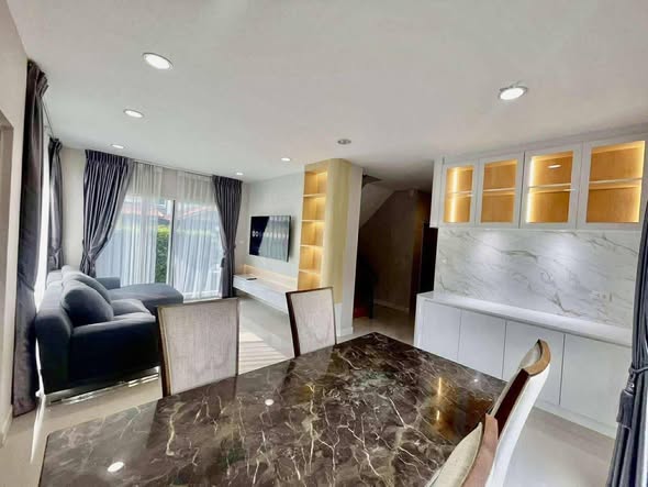 living room of Life Bangkok Boulevard at Rangsit.