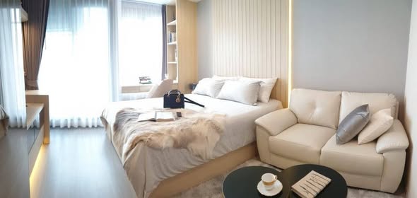 bedroom and living room of Life Ladprao